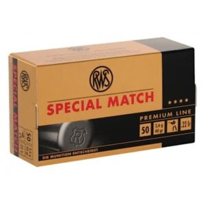 RWS Special Match 22LR  40g Box of 50