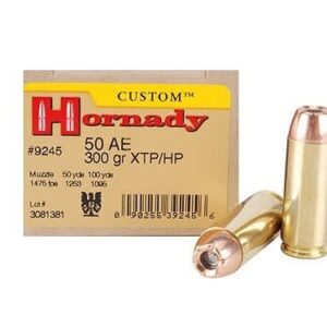 Hornady 50 AE 300 GR XTP Box of 20