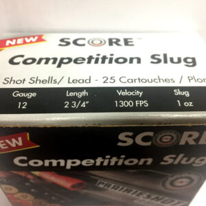 Score 12 g. Competition Slug