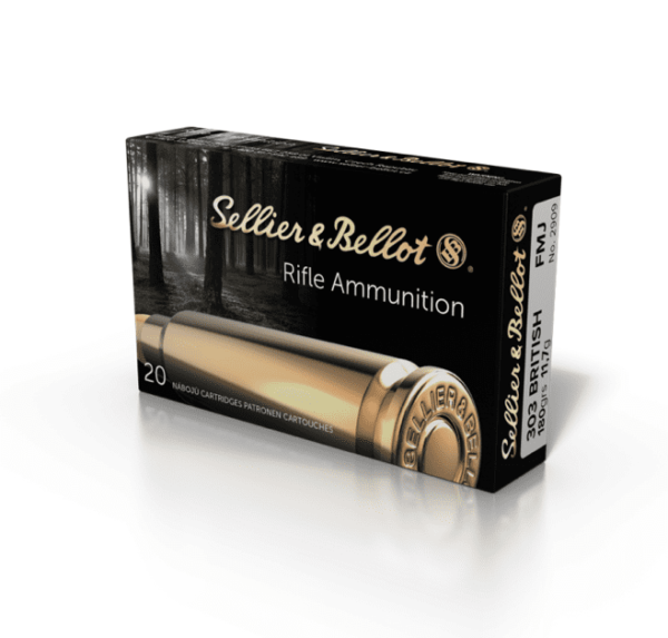 Sellier & Bellot 303 British 180 Grain FMJ Box of 20