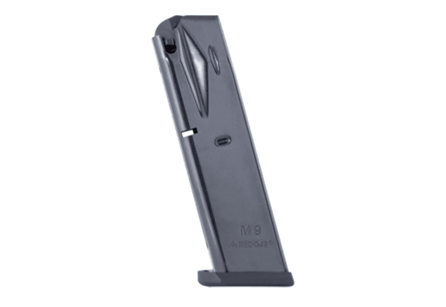 Mec-Gar Beretta 92FS, M9 .9mm 10Rd Blue - Lanz Shooting Supplies