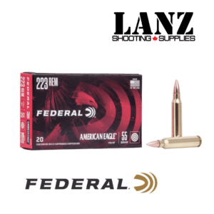 Federal American Eagle Rifle .223 Remington 55 Grain FJM, Box of 20