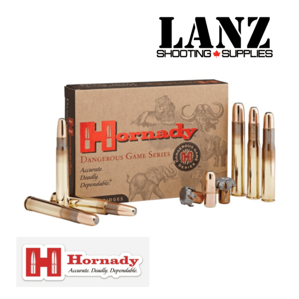 Hornady 375 Ruger 300gr DGX Bonded Suprformance Box of 20