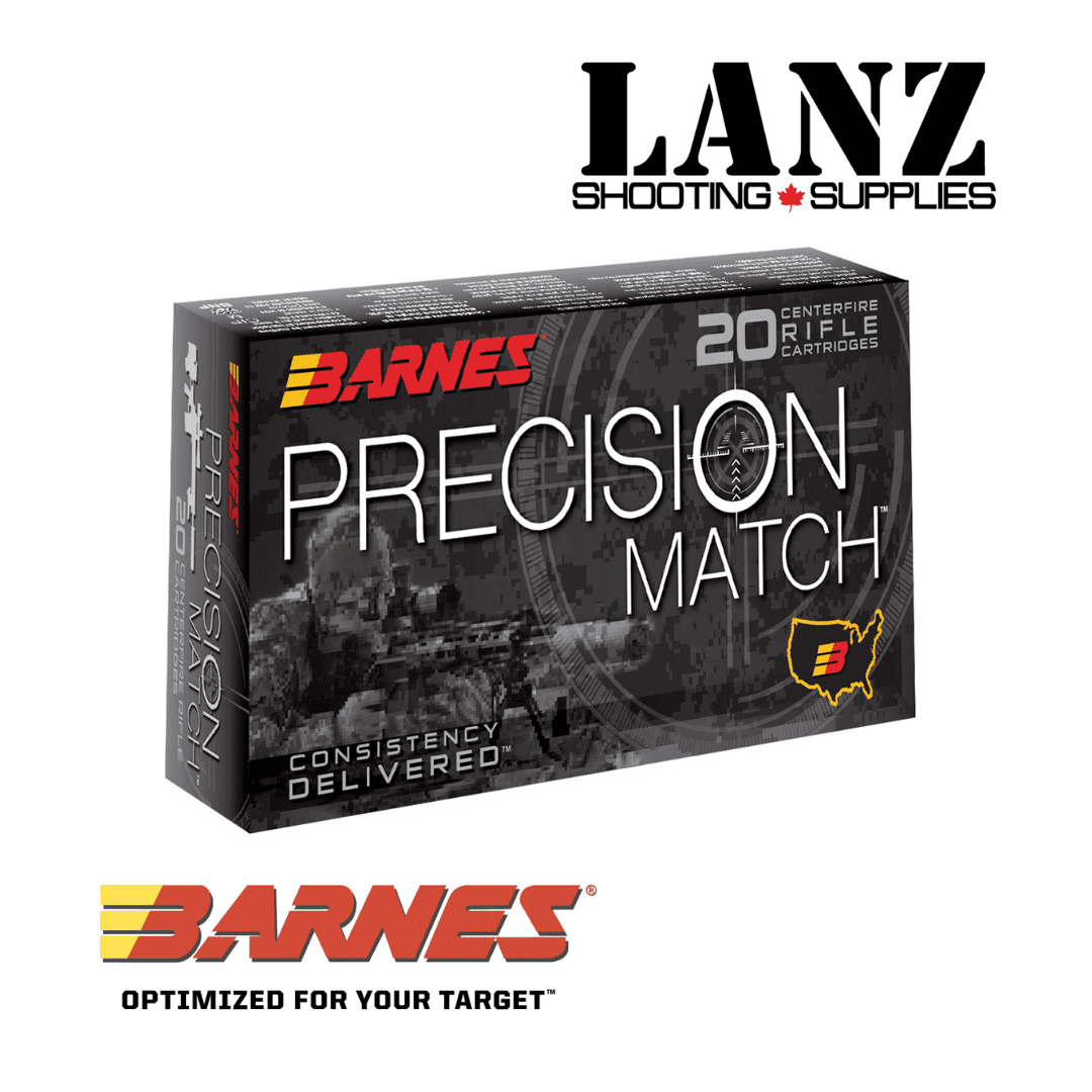 Barnes Precision Match 6.5 Creedmoor 140 grains OTM (Open Tip Match ...