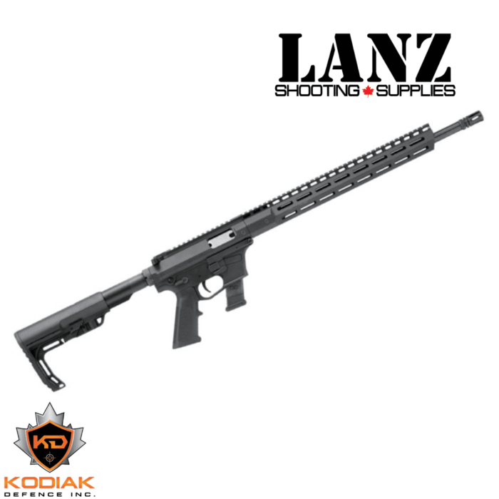 KODIAK DEFENCE K9 CARBINE 9 MM, 18.7 NON RESTRICTED Lanz Shooting
