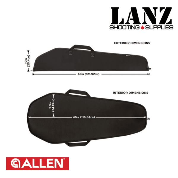 Allen Company Durango Rifle Case - 46-Inch Soft Gun Bag - Image 2