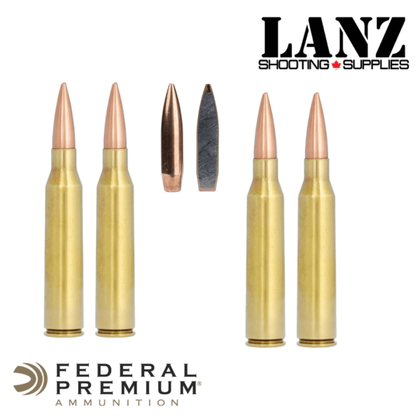 Federal Premium® 338 Lapua Magnum 250Gr, Gold Medal® Sierra MatchKing Lapua, 250 Grain, Box of 20 - Image 3