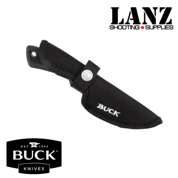 Buck Knives 0684BKS Bucklite Max II Small Fixed Blade Knife with Sheath, Black - Image 4