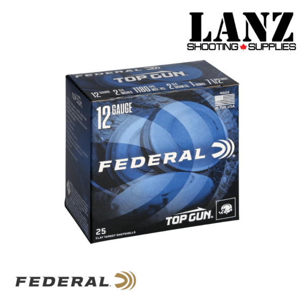 Federal® Top Gun® 12 Gauge 1oz 2 3/4 inch #7.5 Shot Size, Box of 25 - Image 3