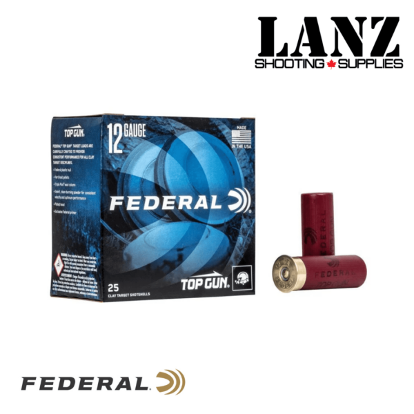 Federal® Top Gun® 12 Gauge 1oz 2 3/4 inch #8 Shot Size, Box of 25 - Image 4