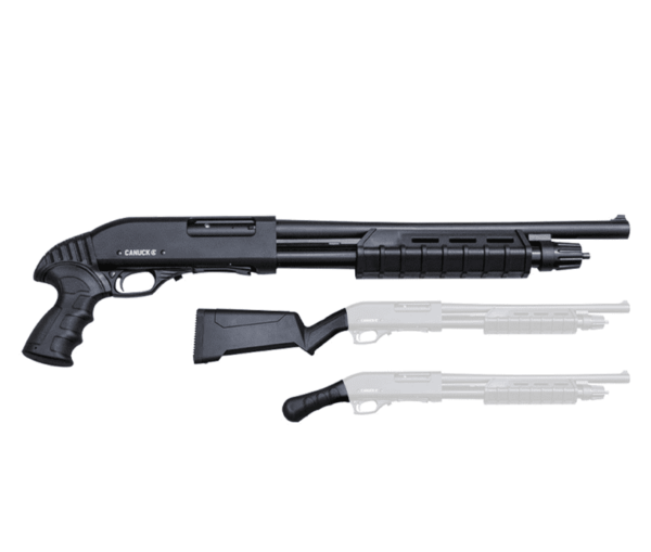 Canuck Enforcer Pump Action 12g, 2-3/4" or 3", 17" Barrel