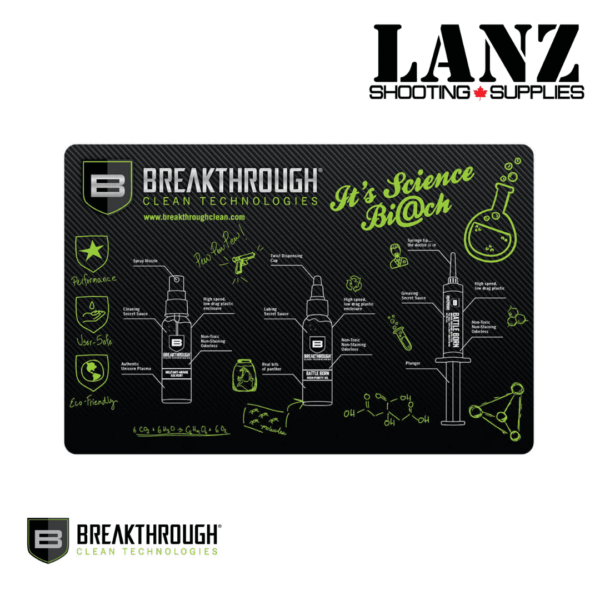 Breakthrough “It’s Science Bi@ch” Handgun Mat 11”x17”