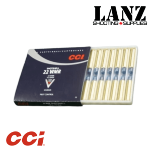 CCI Rimfire Shotshell 22 WMR 52 Gr 1/8oz, #12 Shot, Box of 20