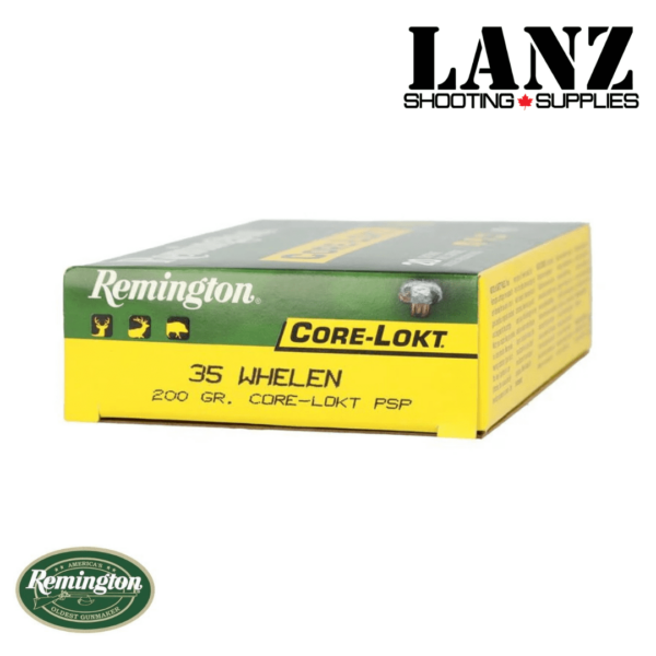 Remington Core-Lokt® Centerfire Rifle Ammo 35 Whelen, 200Gr, PSP, Box of 20 - Image 3