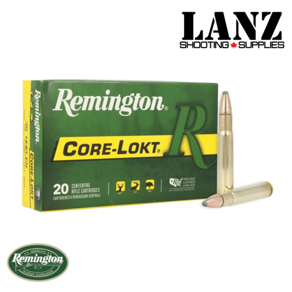 Remington Core-Lokt® Centerfire Rifle Ammo 35 Whelen, 200Gr, PSP, Box of 20 - Image 2