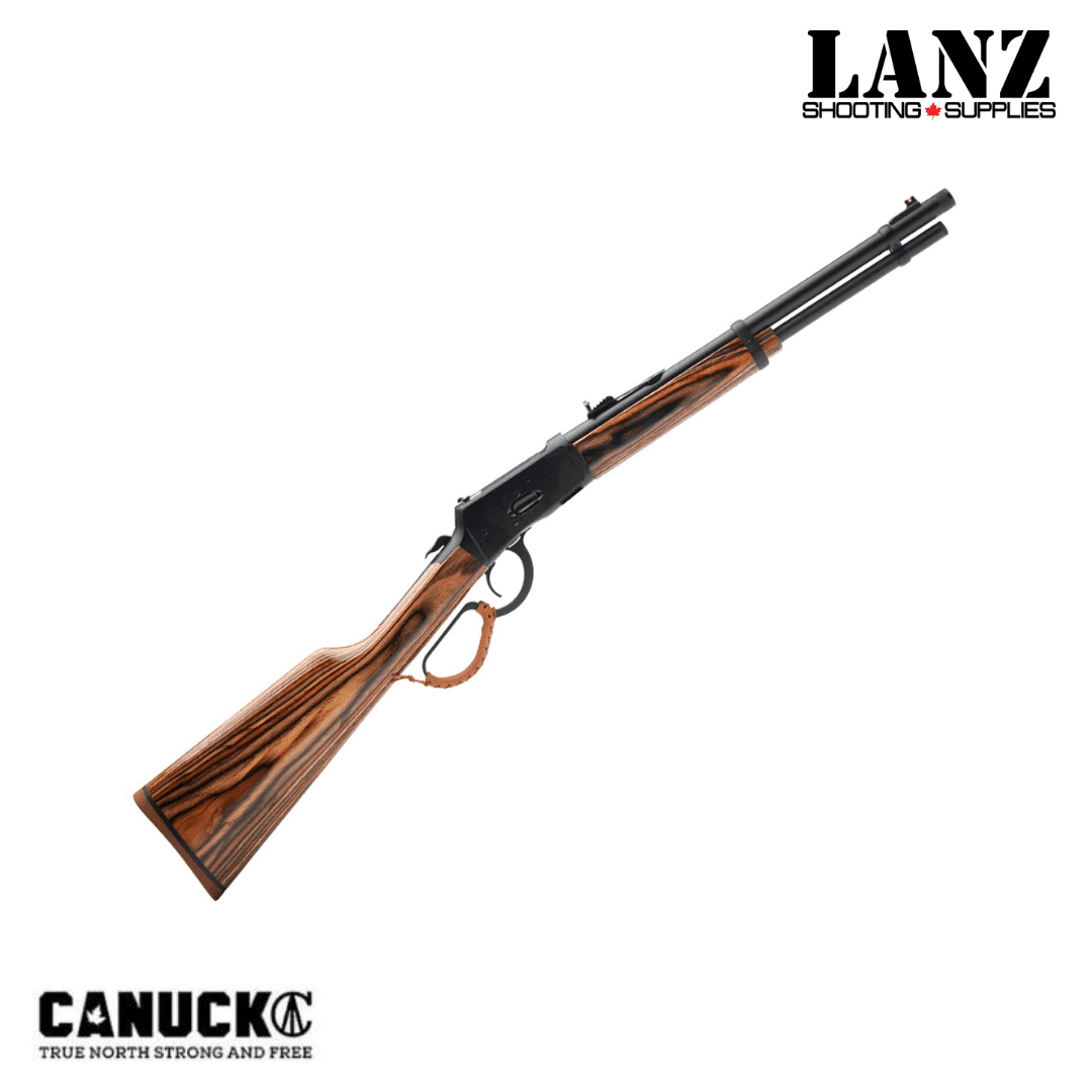 Canuck Wrangler Traditions Lever-Action.357 Mag/38 Spc. 16.5″ Threaded, Black