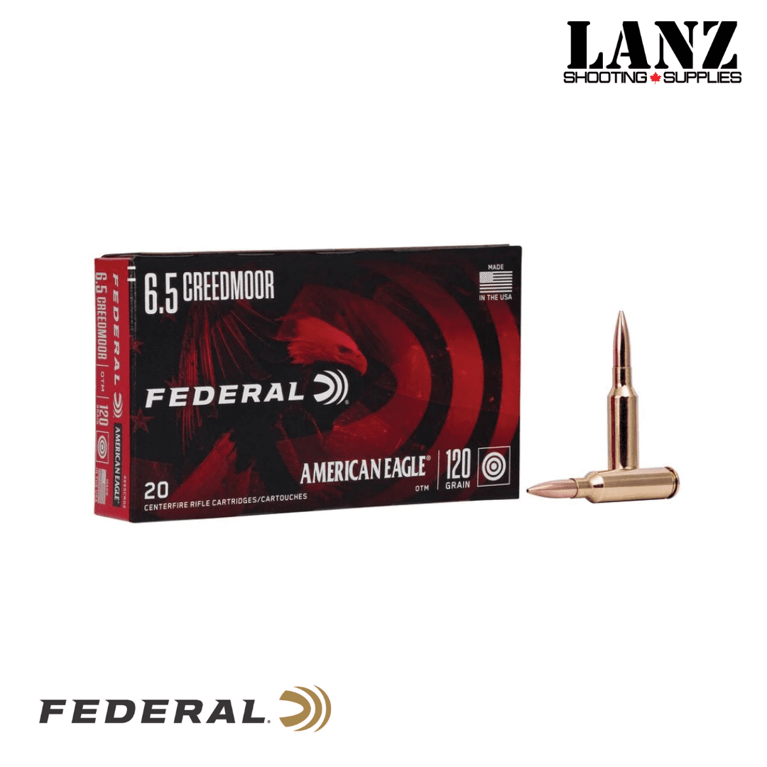 Federal American Eagle® Rifle 6.5 Creedmoor, 120 Grain, Open Tip Match, Box of 20 - Image 2