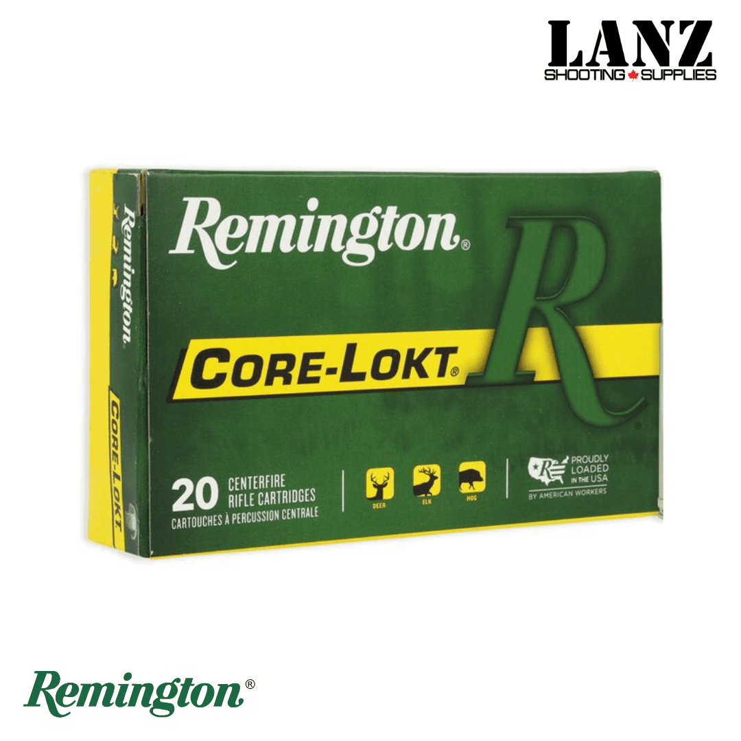 Remington Core-Lokt® 338 Win Mag, 225 Grain, PSP(Pointed Soft Point Core Lokt) Box of 20