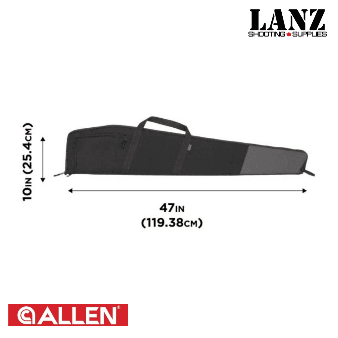 Allen Plata 50" Rifle Case - Scoped Rifle Storage with Thick Foam Padding - Image 2