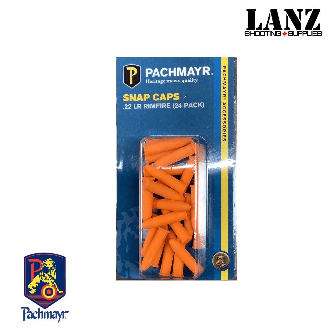 Lyman Pachmayr Polymer Rimfire Snap Caps, 22LR, 24 pk
