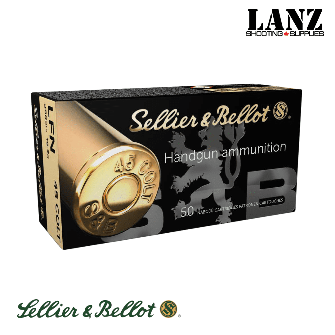 Sellier & Bellot 45 Colt 250gr LFN Cowboy Box of 50