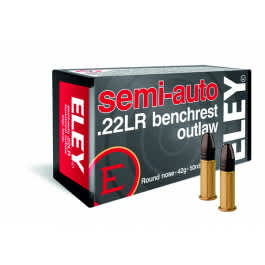 Eley 22LR Benchrest Outlaw 42gr Box of 50