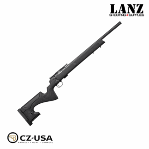 CZ 457 LRP Black .22 LR Rifle – Long Range Precision | 20″ Heavy Fluted Barrel
