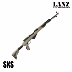 SKS Rifle with ATI Folding Stock – 7.62×39 | 20″ Barrel | Non-Restricted | Dark Earth (No Bayonet)