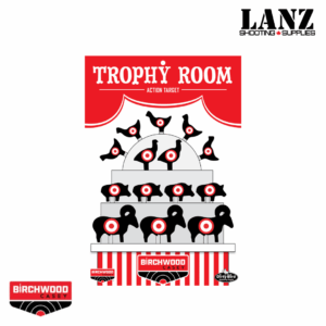 Birchwood Casey Dirty Bird 12" x 18" Trophy Room Target 6PK