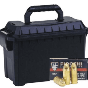Fiocchi 9mm 115gr. FMJ Ammo Box 350rds
