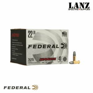 Federal AutoMatch Bulk Pack 22LR, 40gr, LRN 325 Round Box