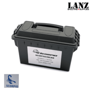 Scorpio 7.62x39 FMC 122gr Bulk Ammo Can, 300 Rounds