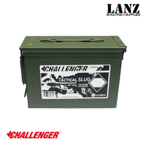 Challenger 12 Gauge 2-3/4" 1 oz Low Recoil Slugs, Can of 175