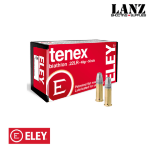ELEY Tenex Biathlon Club .22LR 40 Grain Ammo, Box of 50
