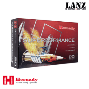 Hornady 243 Win 95gr SST Superformance 20 round ammunition box