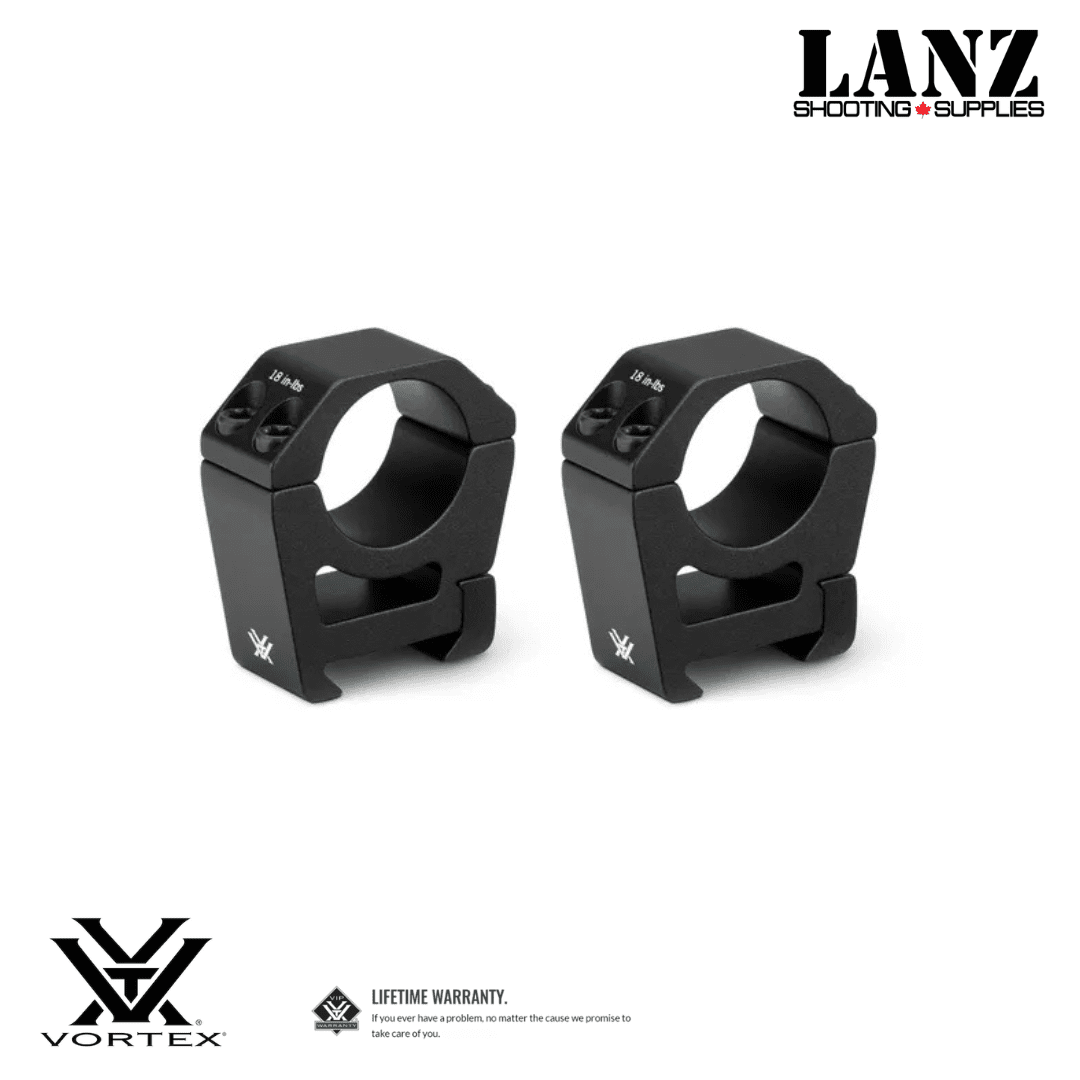 Vortex Sport 1-Inch High Riflescope Rings SPT1-H Pair - Image 2