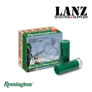 Remington Gun Club 12 Gauge 2-3/4″ #8 Target Load 25-Round Box