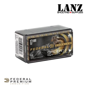 Federal Premium Speer TNT 17 HMR 17 Grain JHP 50-Round Box