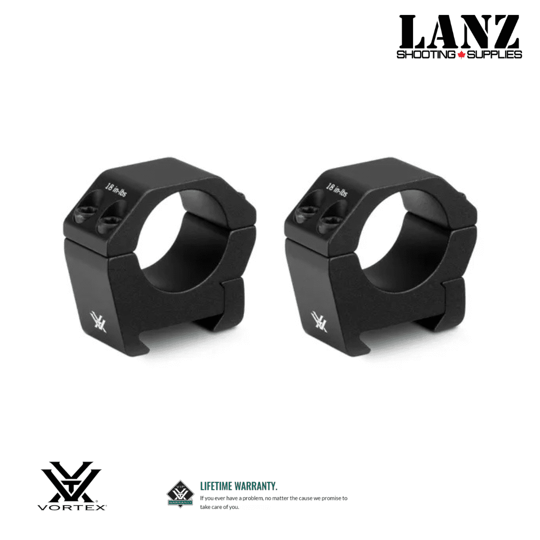 Vortex Sport Rings 1-Inch Low 0.80-Inch Pair