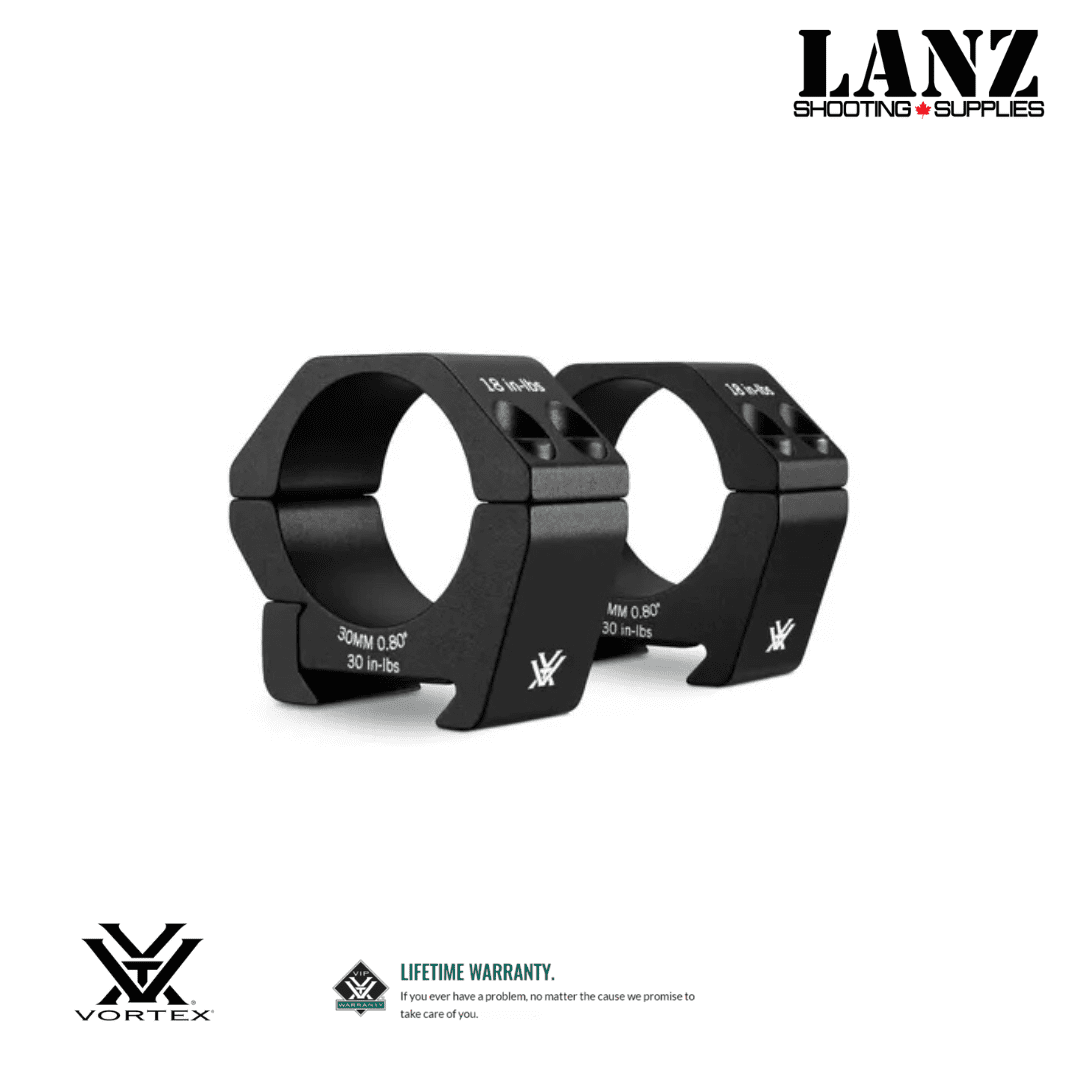 Vortex Sport Rings 30mm Low 0.80-Inch Pair - Image 2