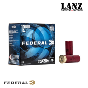 Federal Top Gun Target Load 12 gauge #7.5 shotshell ammunition 25-round box