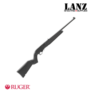 Ruger 10/22 22 LR autoloading rifle with 18.5-inch satin black alloy steel barrel and black polymer stock