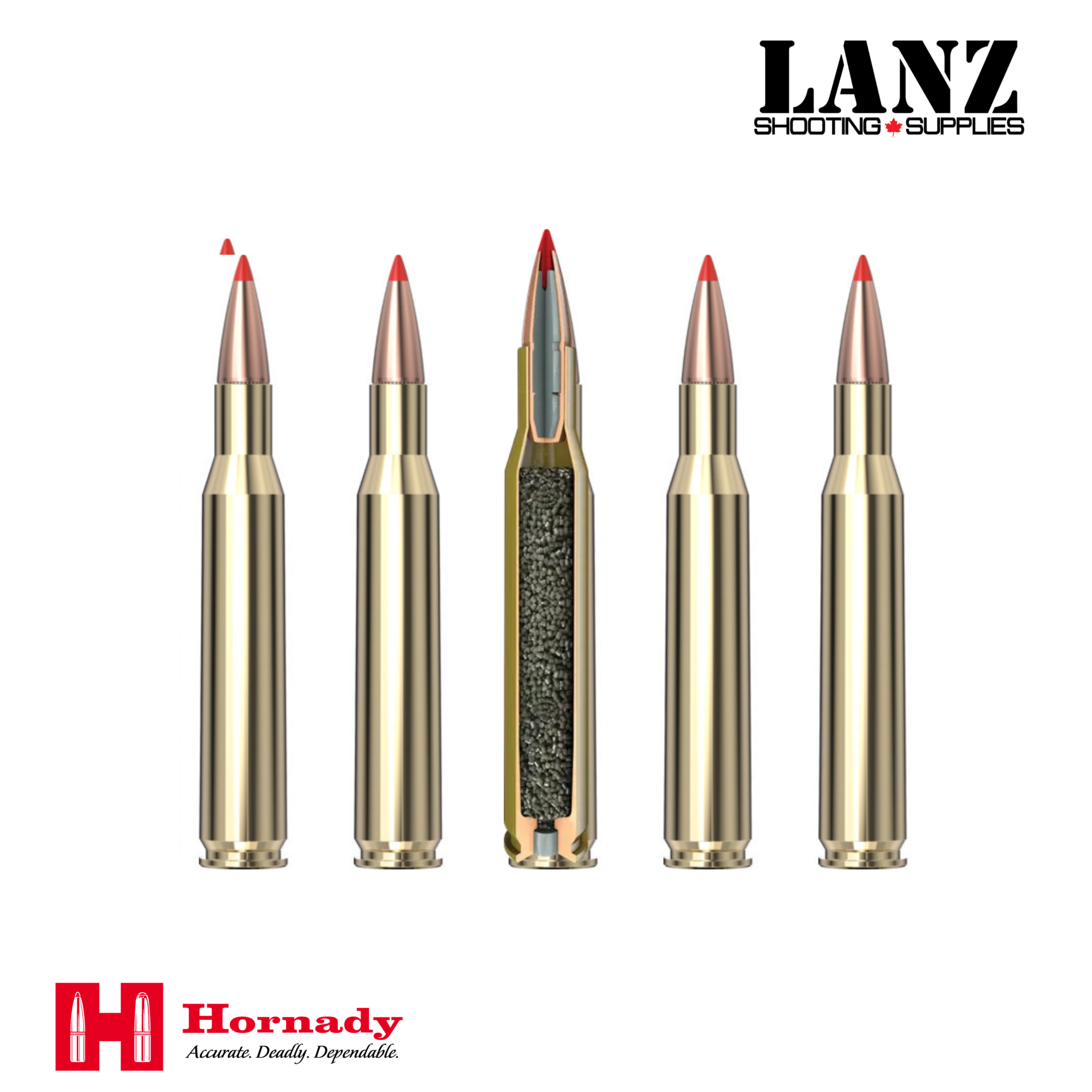 Hornady Superformance 270 Win 130gr SST Ammo 20-Round Box - Image 3